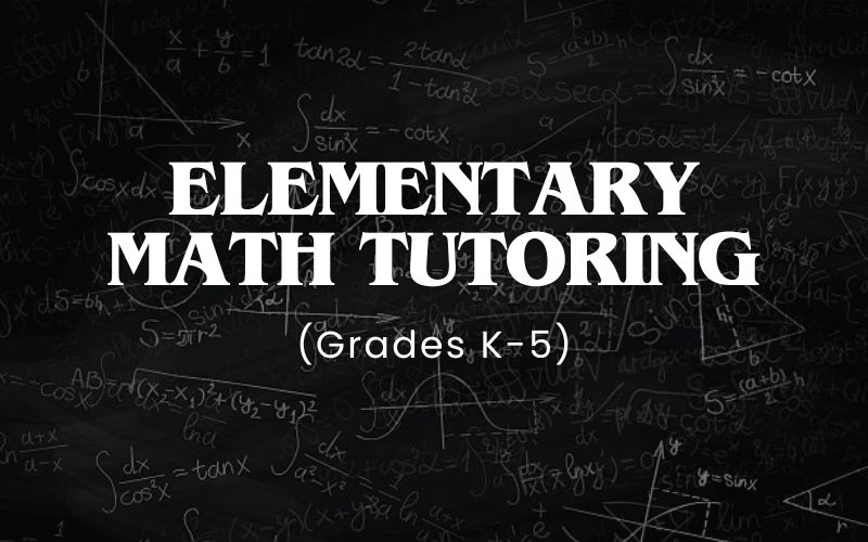 Elementary Math Tutoring