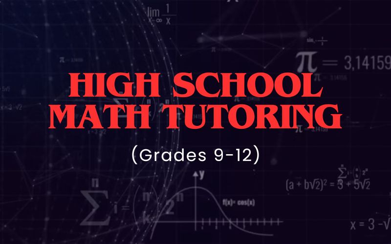 High School Math Tutoring
