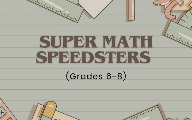Super Math Speedsters